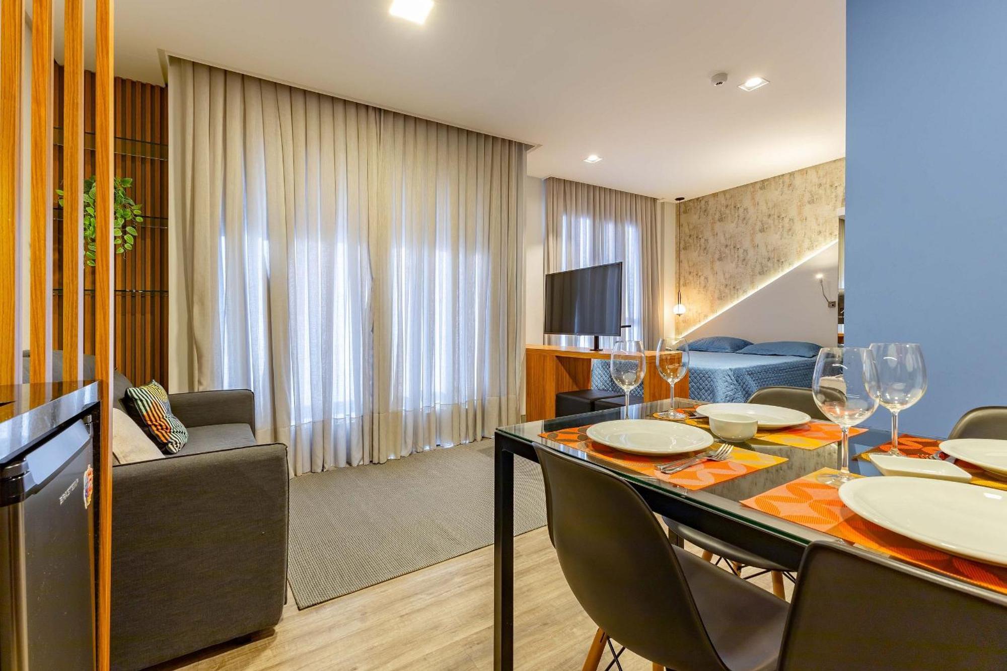 Confortavel Loft Em Condominio Com Piscina Bombinhas Esterno foto